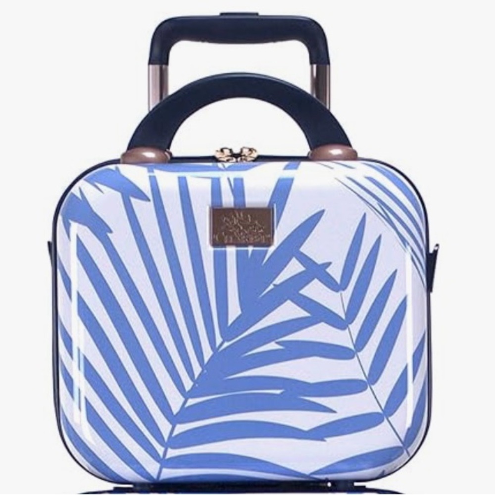 Chariot Brand Stylish Blue and White Travel Bag